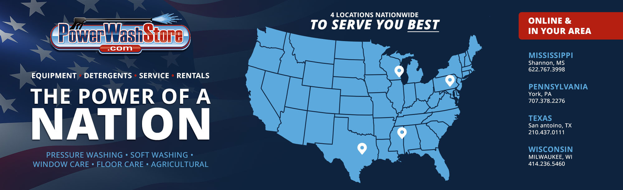 Power Wash Store Locations Buy Power Washing Equipment Online & In-Store