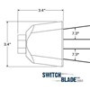 Switchblade™ Quad Static, 0-Degree Nozzle Diagram