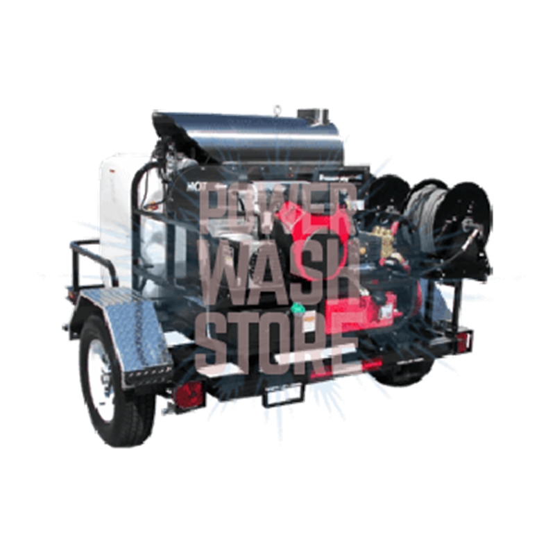 Hot Water Pressure Washer Trailer System
